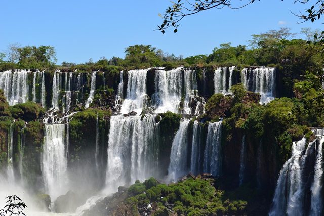 Iguazú from the air, then the water