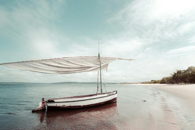 Un dhow privado por el archipiélago