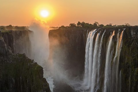 El Okavango y las cataratas Victoria