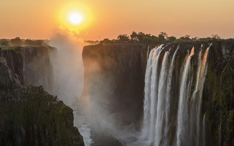 El Okavango y las cataratas Victoria