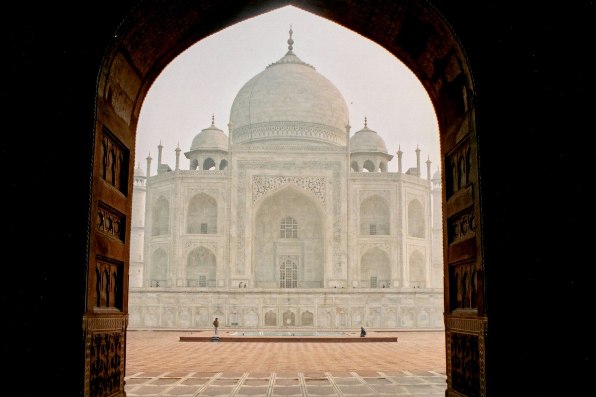 A private dawn at the Taj Mahal — India