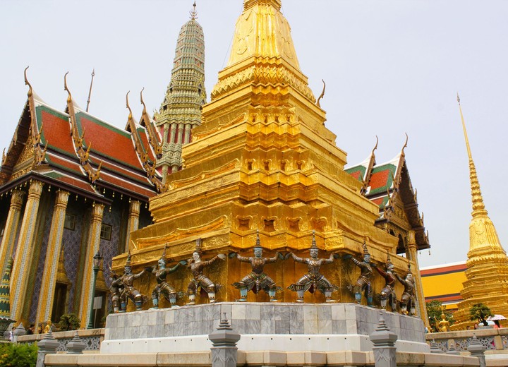 River & Temples