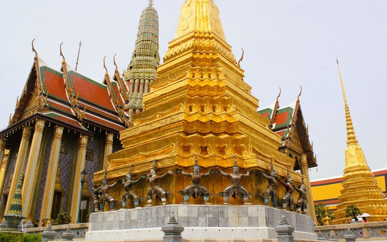 River & Temples