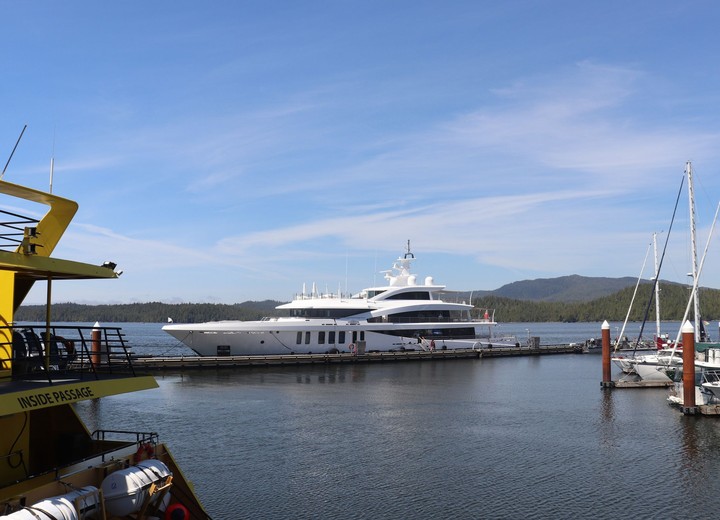 The Inside Passage, by Yacht