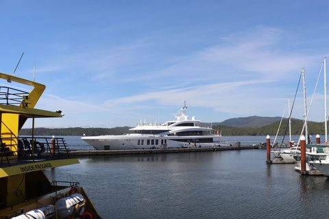 The Inside Passage, by Yacht
