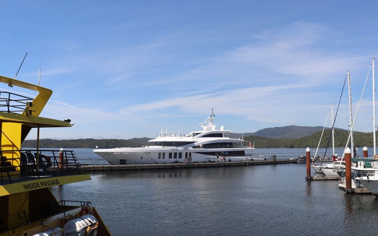 The Inside Passage, by Yacht