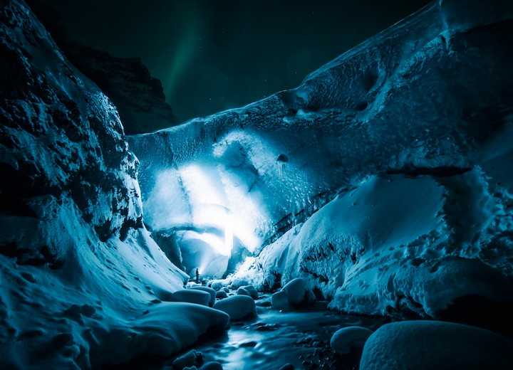 Aurora over the Glaciers