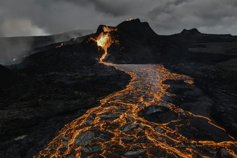 Volcano & Lava Fields