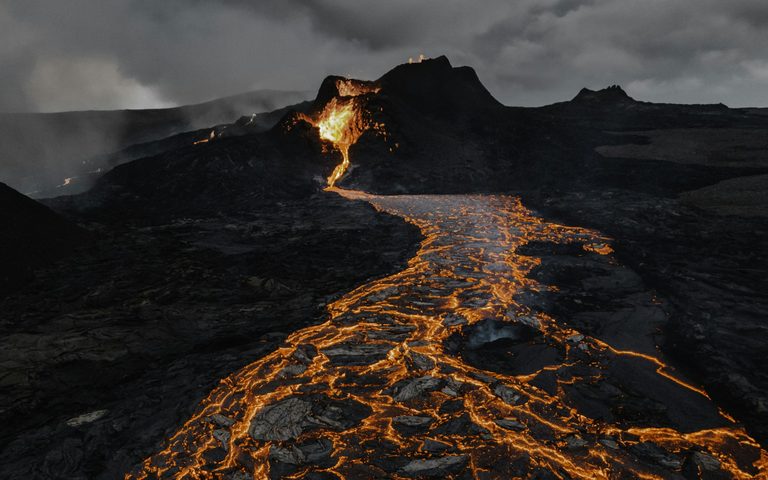 Volcano & Lava Fields