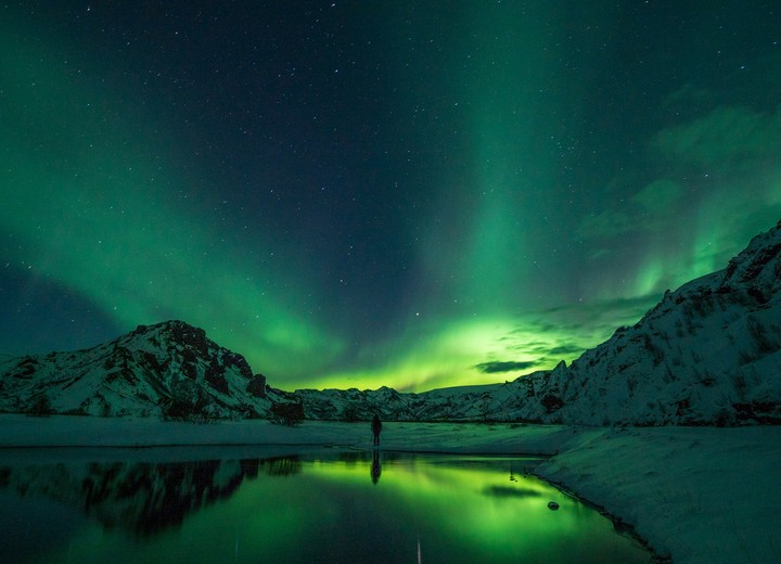 Aurora from the City's Edge