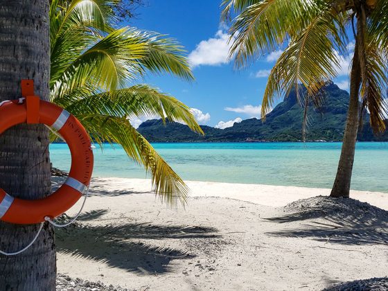 Bora Bora en la Estación Seca