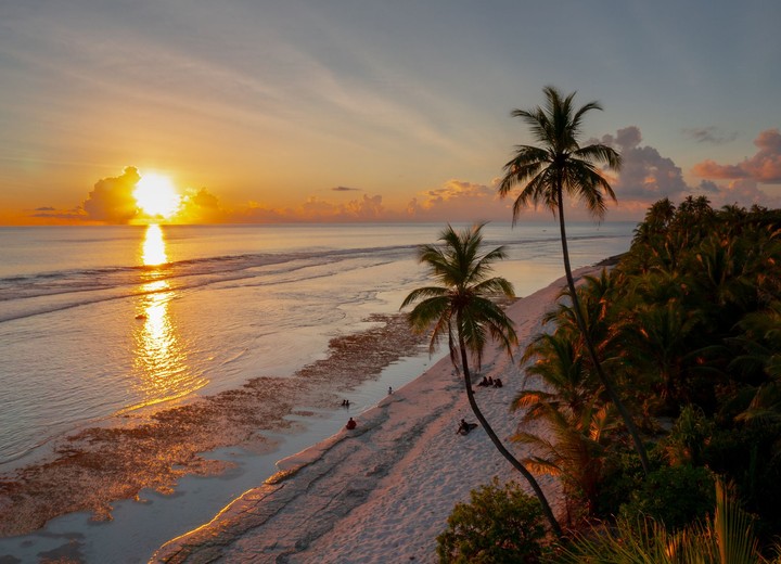 Winter Sun in the Maldives