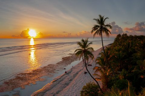 Winter Sun in the Maldives