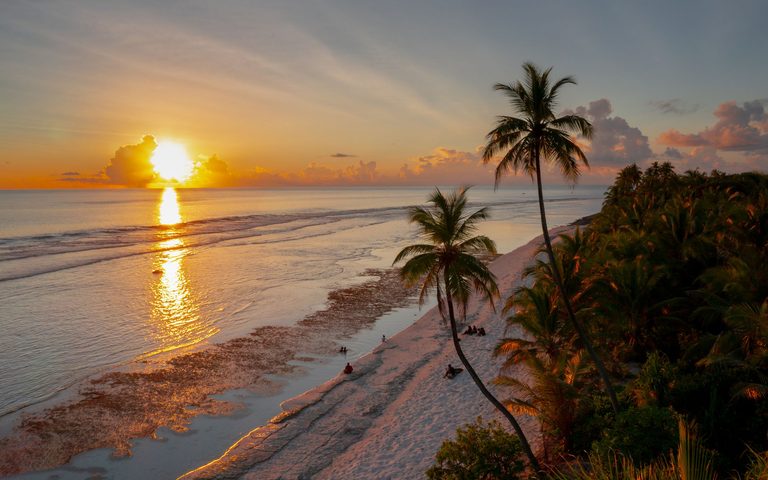 Winter Sun in the Maldives