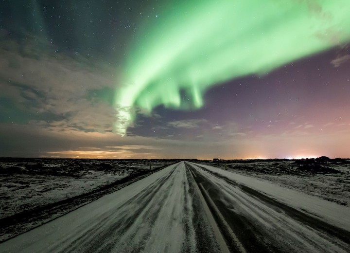 The Northern Lights over Iceland