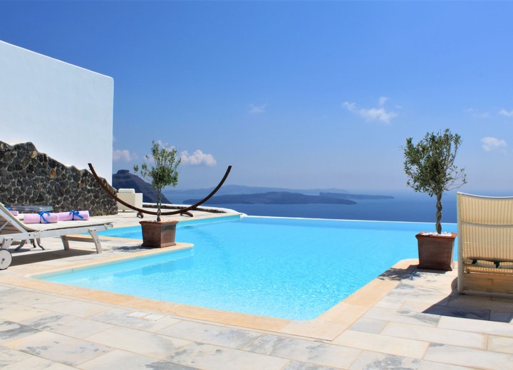 A Private Villa in Santorini
