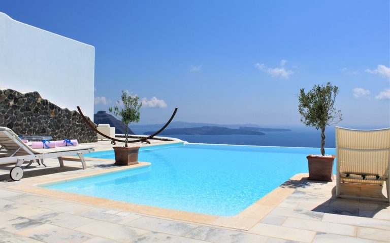 A Private Villa in Santorini