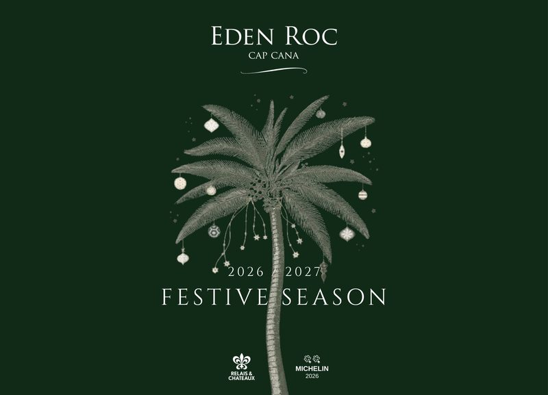 Portada del programa Festive Season 2026/2027 de Eden Roc Cap Cana