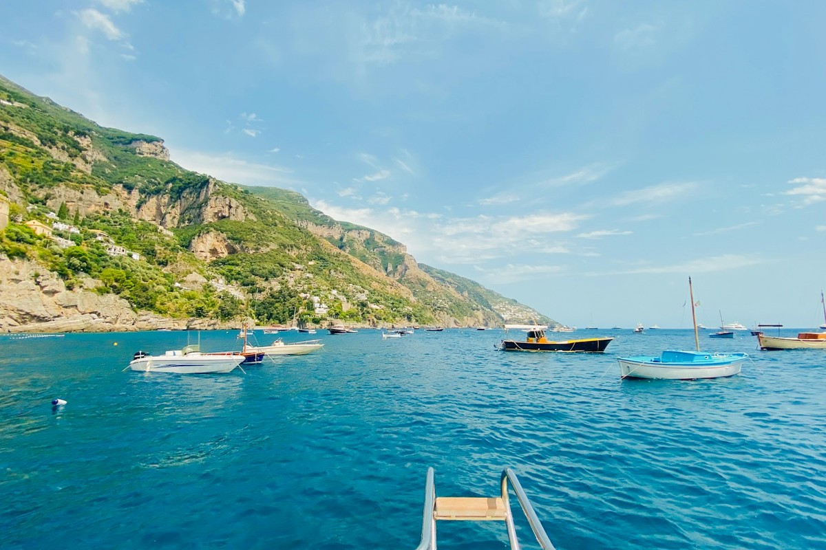 The Amalfi Coast by private wooden boat