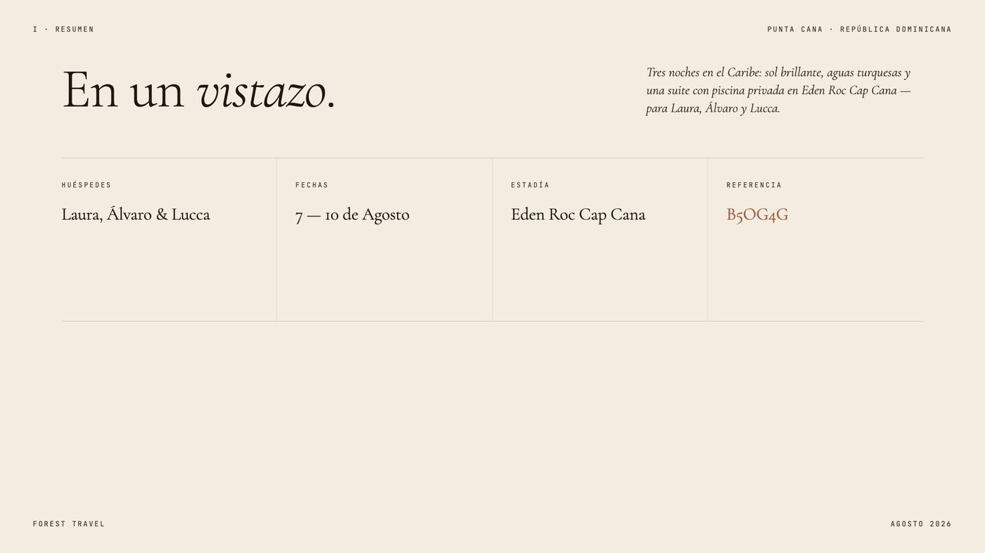 El Caribe, en familia