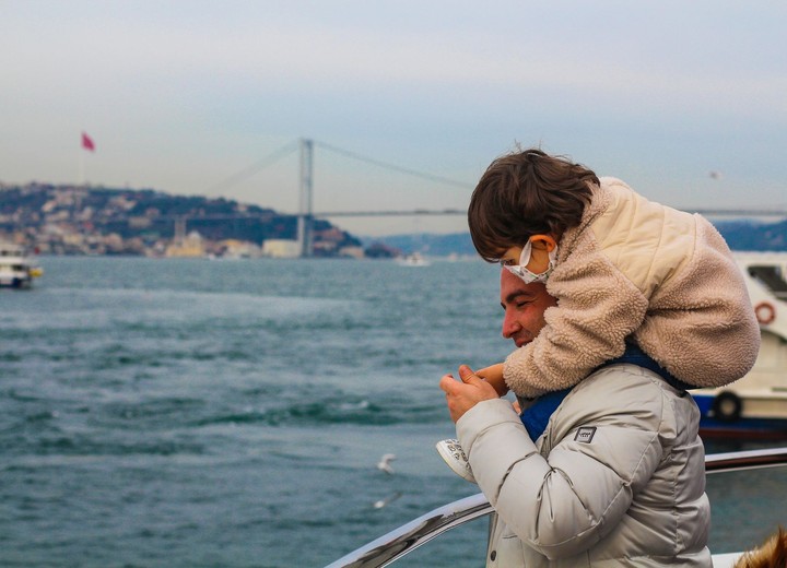 Family in Istanbul