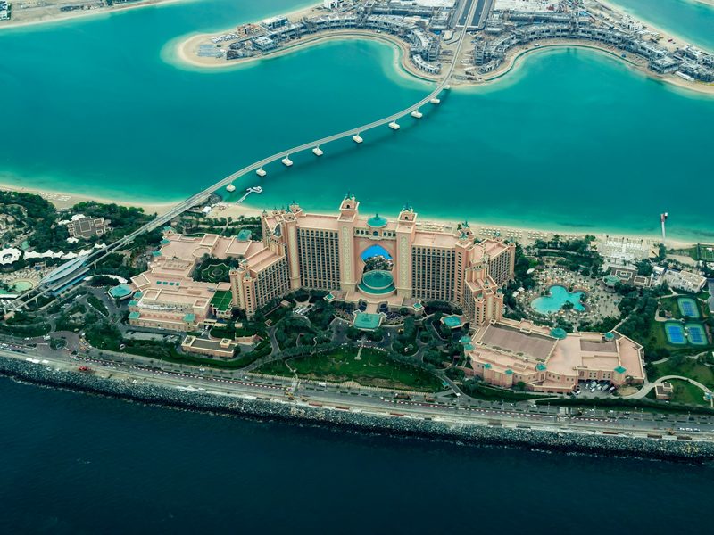 Golfo e Isla Privada — Emiratos Árabes Unidos