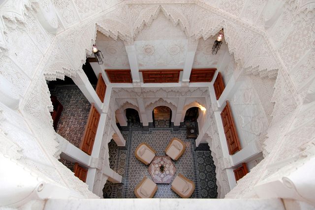 El Riad tras la Puerta