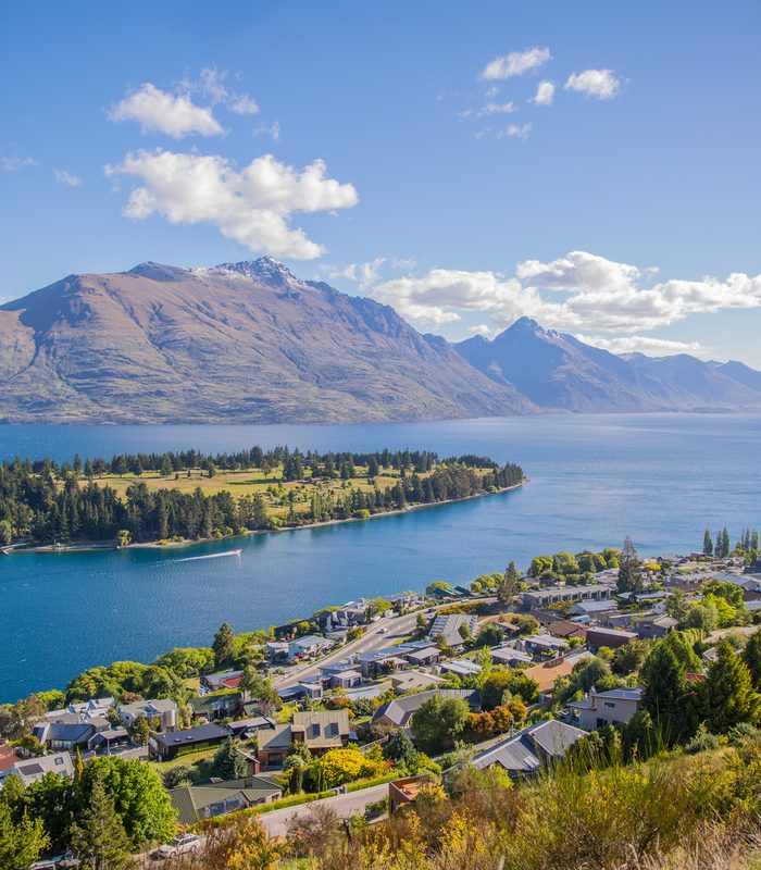 Queenstown & the South Island — New Zealand · The Southern Alps