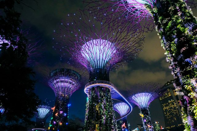Gardens by the Bay, en Privado