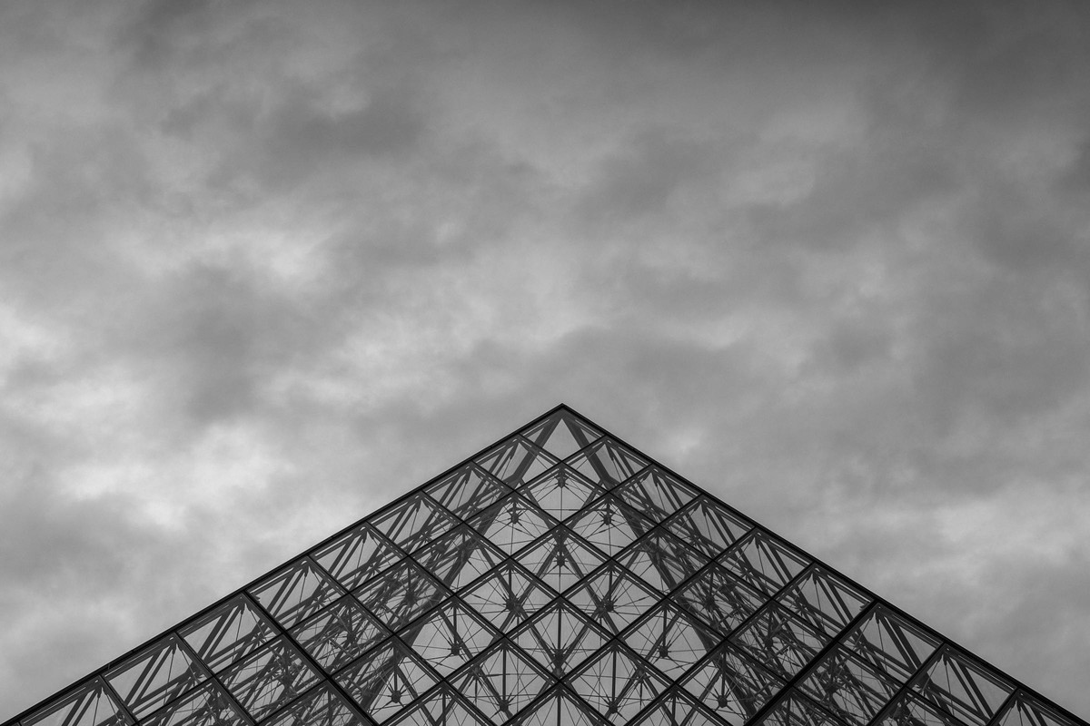 The Louvre after dark
