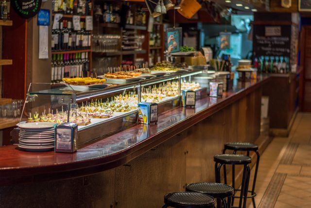 Una mesa privada en una cocina catalana