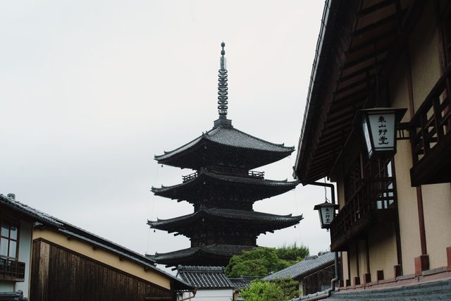A temple, closed to the public