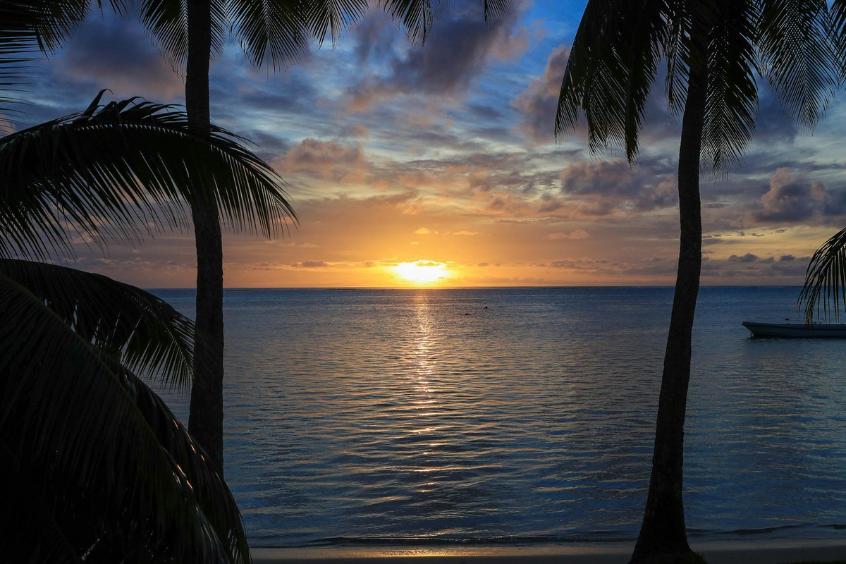 Dawn with the rays