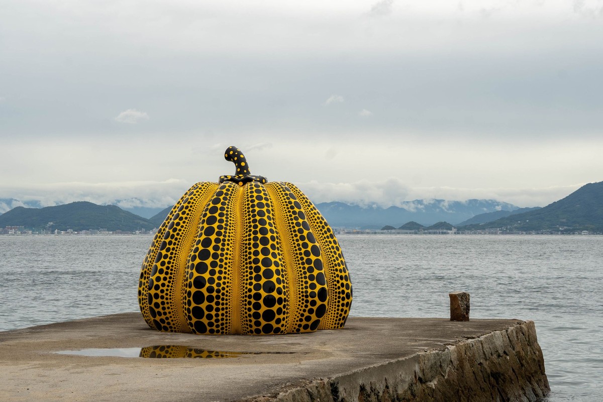 A Kusama installation, privately