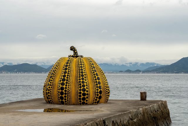 A Kusama installation, privately