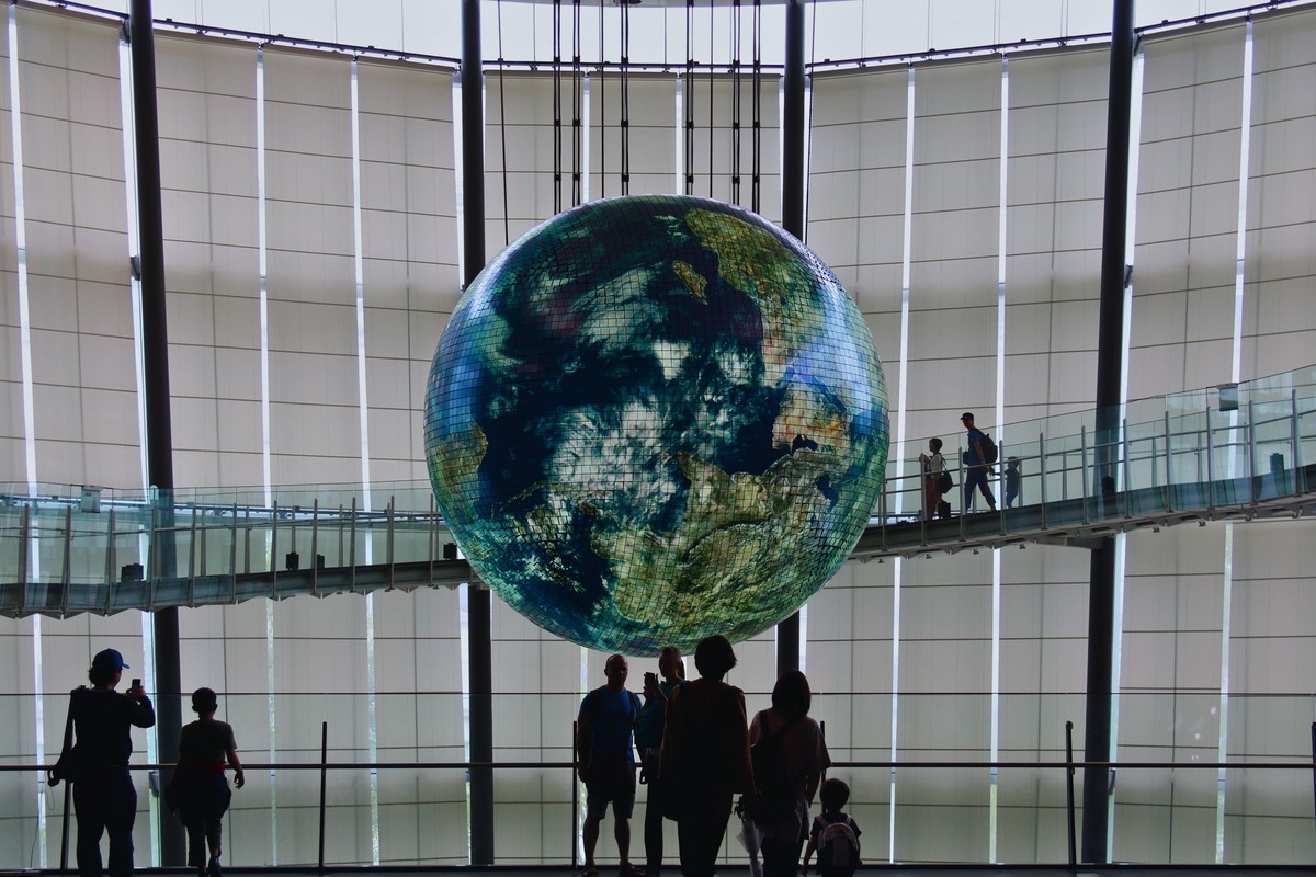 The teamLab Planets before opening