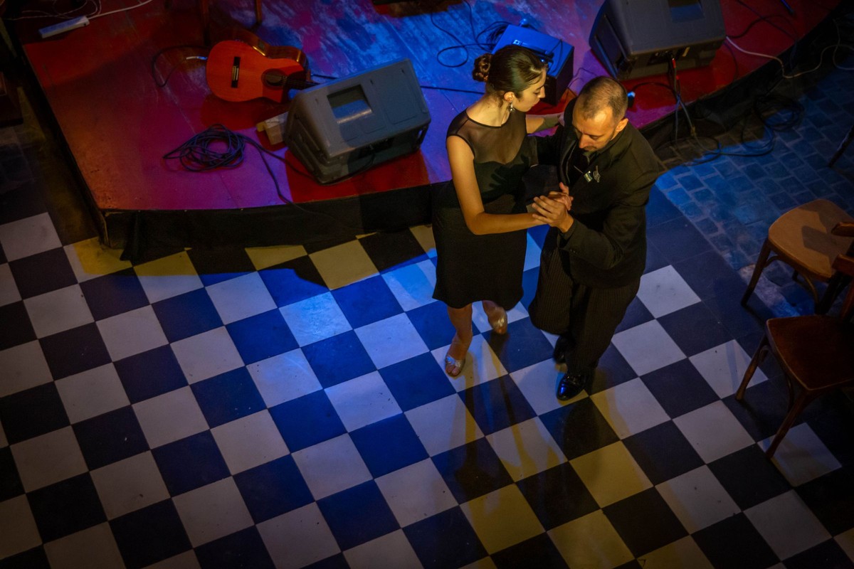 A milonga opened in private