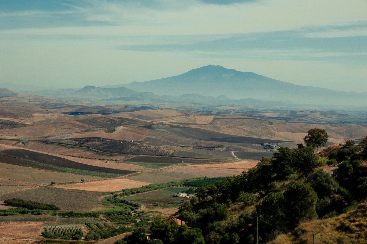 A winemaker's table on the volcano