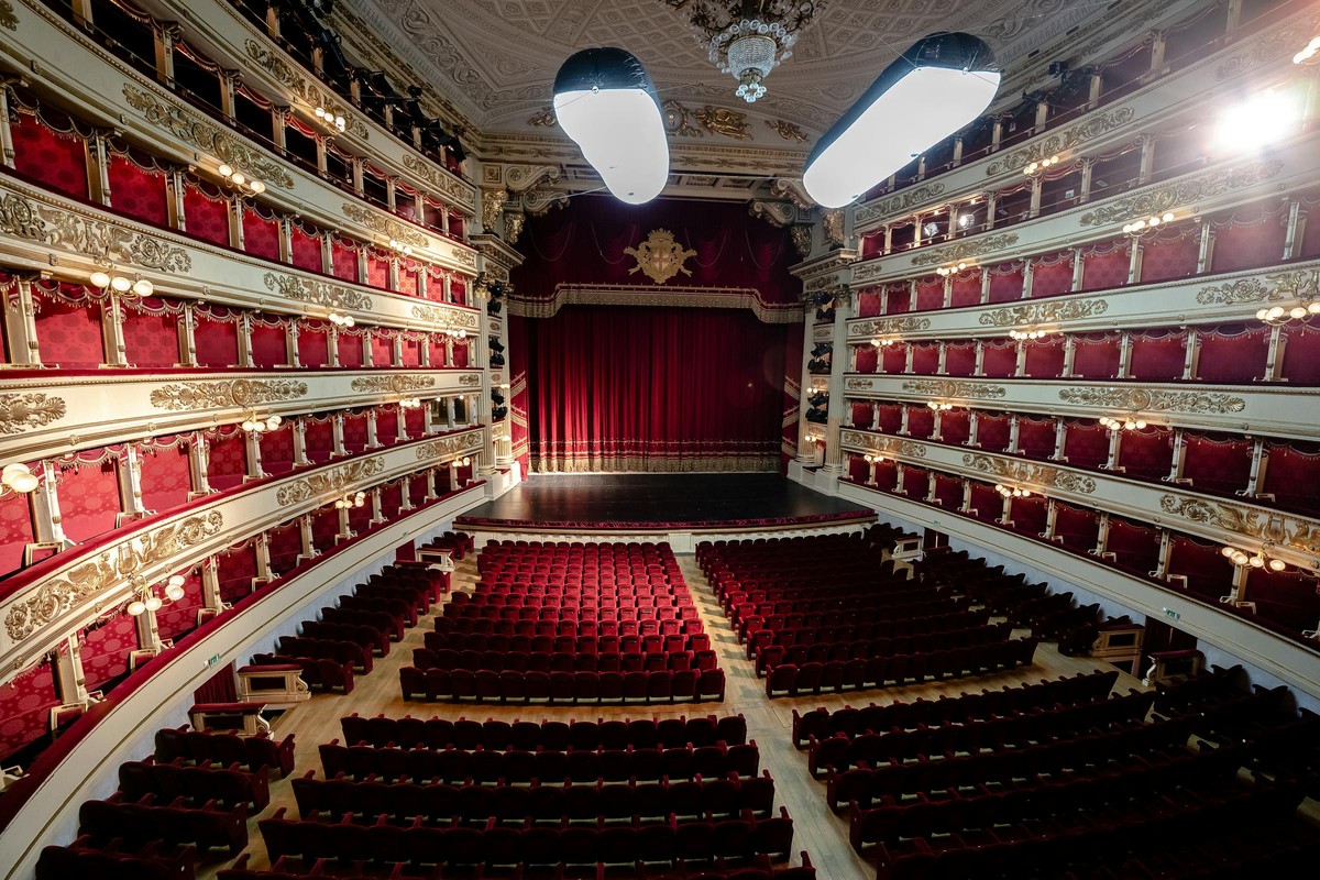 La Scala for the dress rehearsal