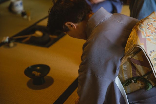 A tea master's private ceremony in a machiya