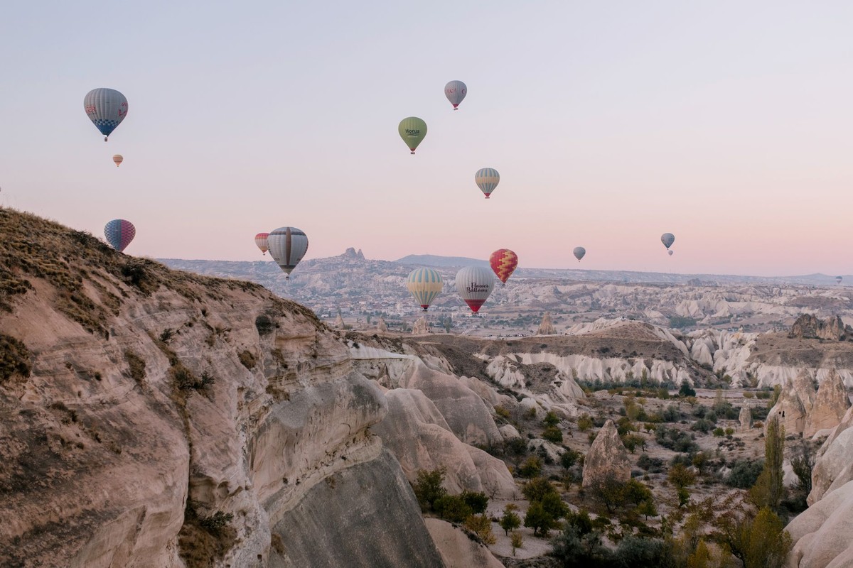 Balloons over Cappadocia