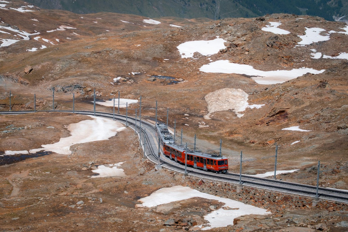 The Gornergrat at Dawn