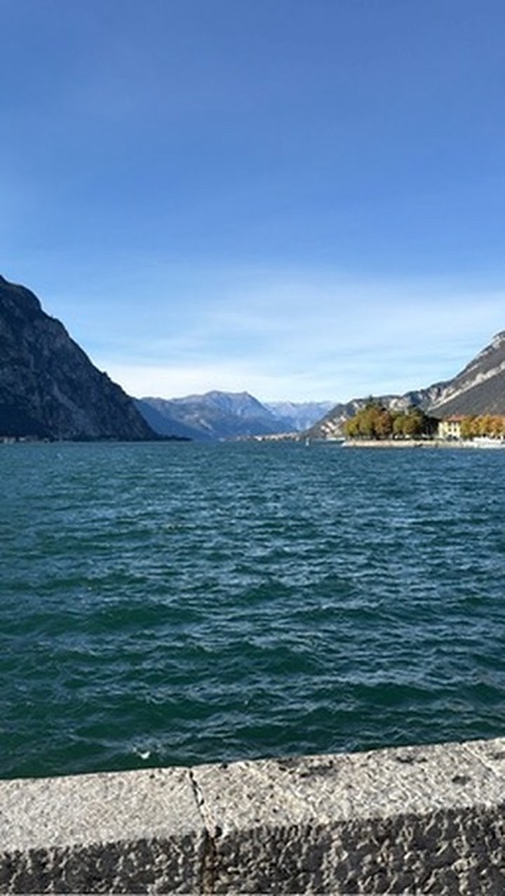 Lake Como with the mountains behind, October 2026